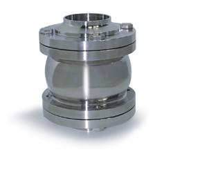 【厂家供应 卫生级法兰对夹式止回阀 材质为S