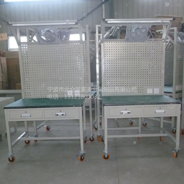 宁波工作台 可移动带背网带灯带风扇带抽屉带