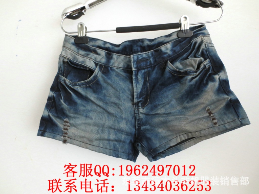 牛仔<em>短裤</em>批发 <em>摆摊</em>货源 女式牛仔<em>短裤</em> 夏季新款