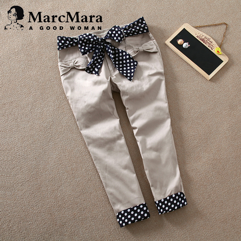 秋装女休闲长款铅笔裤 送皮带 <em>女裤 网店代销</em>代