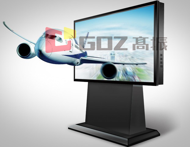102寸LED高清落地式机场大厅广告机