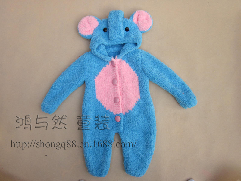 童<em>毛衣</em>-<em>2014</em>春季新款手工<em>编织</em>珊瑚绒宝宝卡通