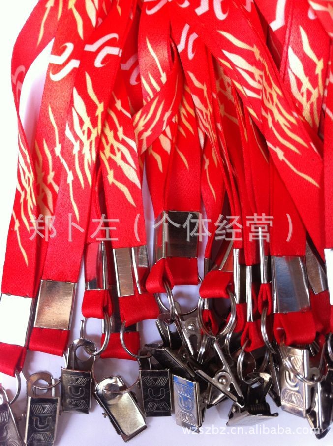 供应 透明胶水夹子 英文夹 胸卡夹子 铁夹子图片