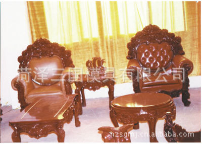 仿古家具餐桌餐椅沙发模具系列-31