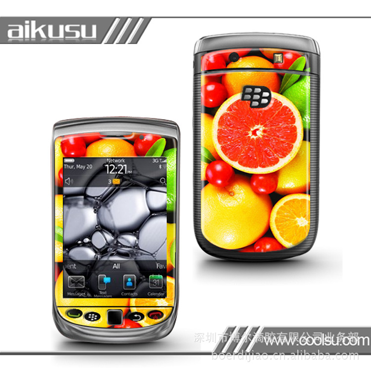 黑莓9800滴胶水果