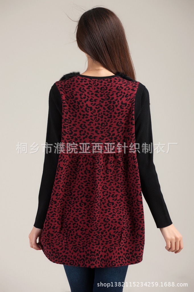 2013秋冬尊贵妈妈装羊毛衫