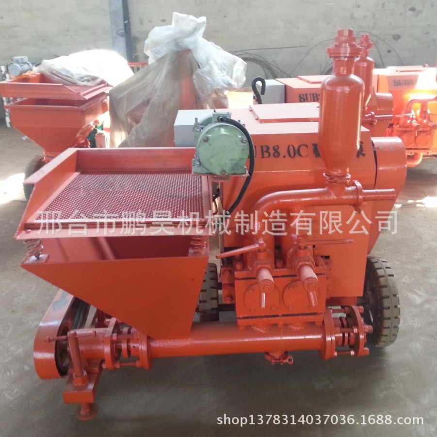 8.0c柱塞式砂浆喷涂机