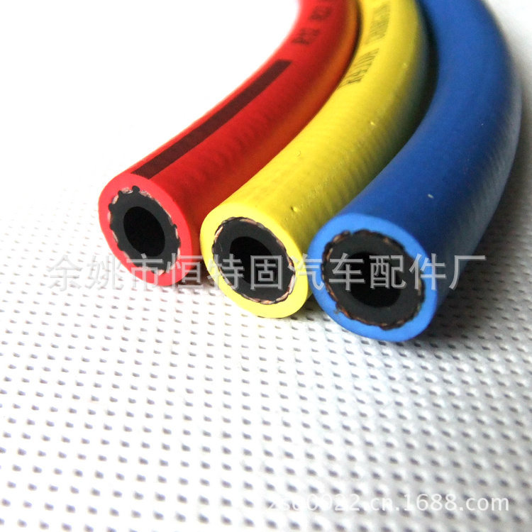 编织胶管-【厂家直销】优质橡胶材质红 黄 蓝三