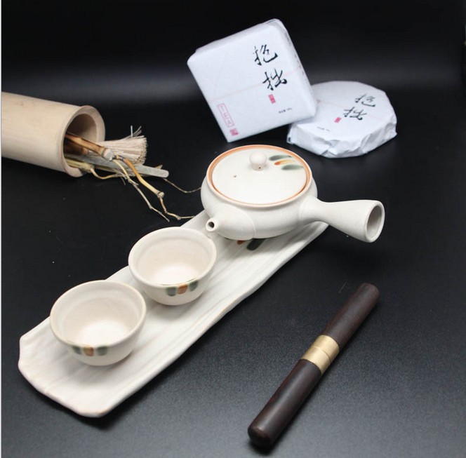 黑茶-湖南特色黑茶礼品 茶具套装 拜访客户送礼