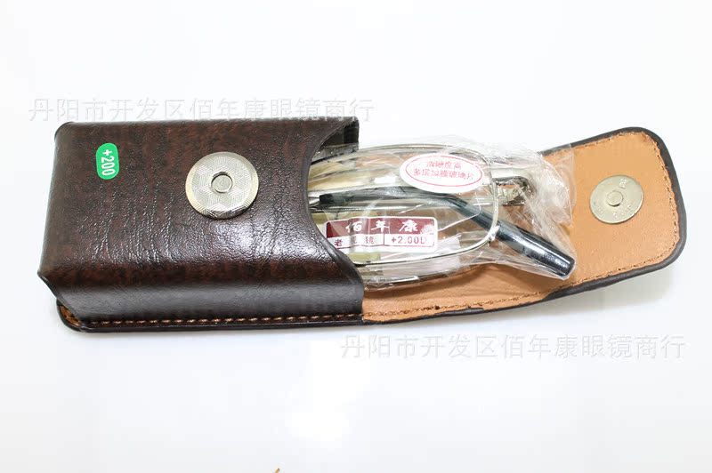 正品牌高檔佰年康折疊老花鏡光學(xué)玻璃綠膜鏡片 標(biāo)準(zhǔn)瞳距清晰度高