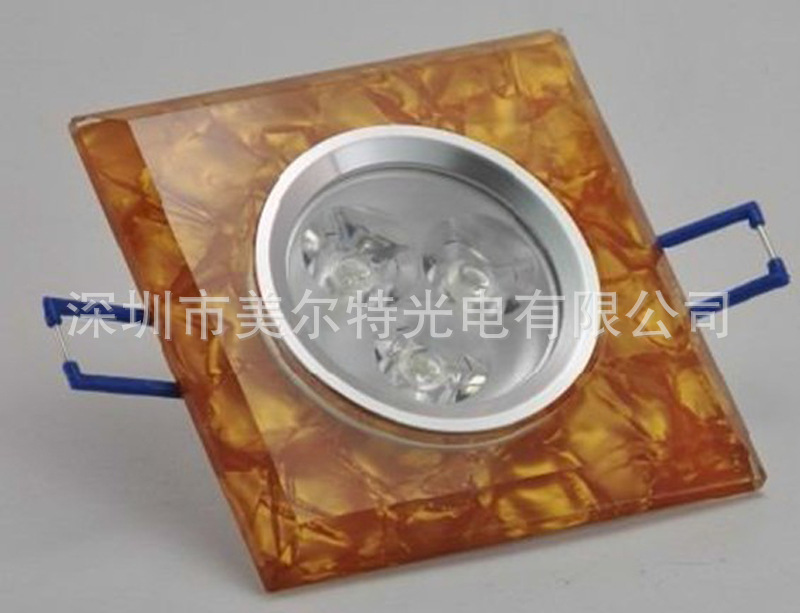 方形水晶天花灯