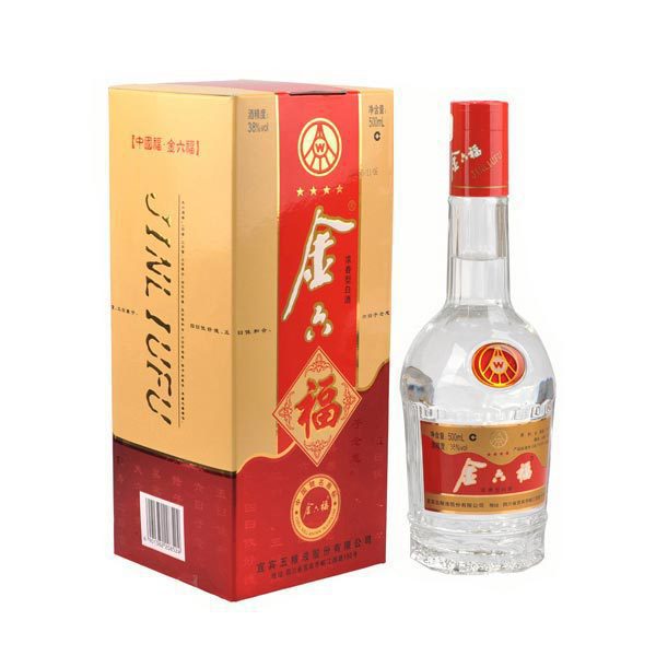 批发优质白酒 中国名酒金六福38°金六福四星