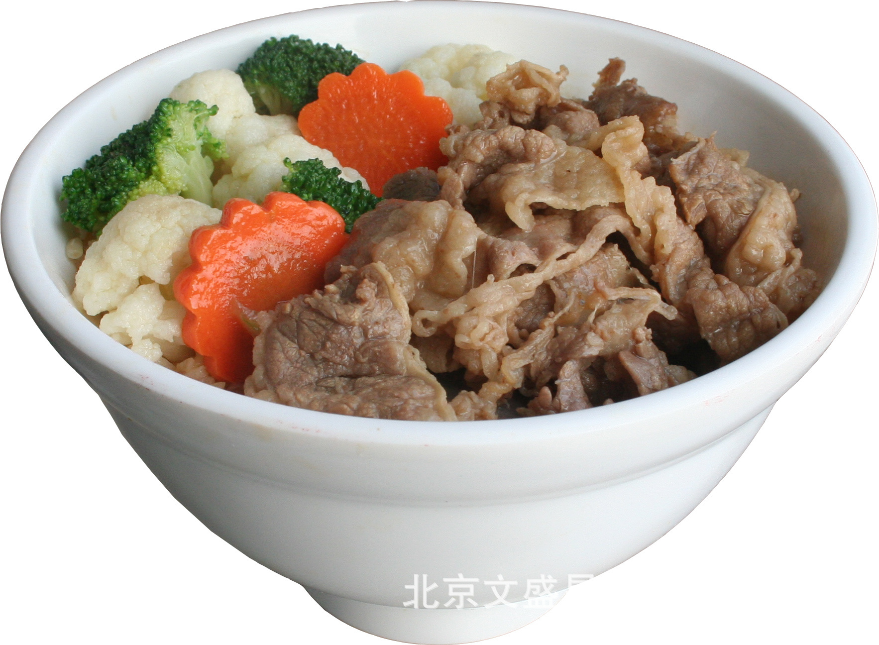 牛肉盖饭(西兰花)