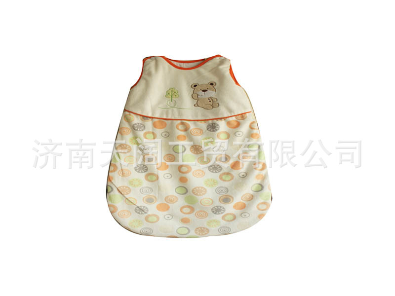 印花小熊,背心式,纯棉,睡袋