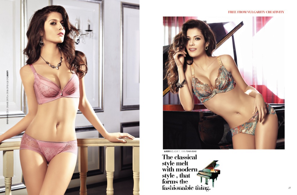 【爱纤芬原创爆款<em>孔雀皇后</em>性感时尚美体<em>文胸</em>内