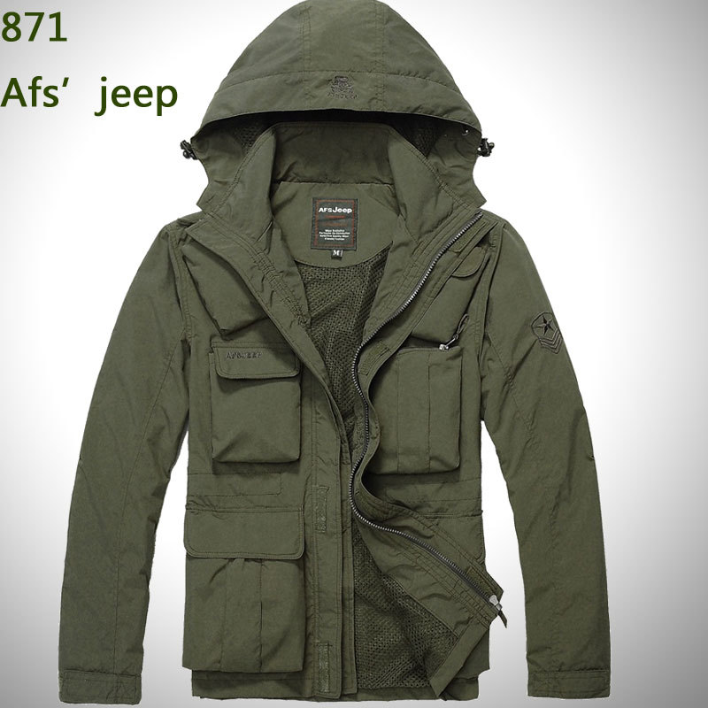 AFS Jeep 冲锋衣 男士外套 冲锋衣 正品 男式外