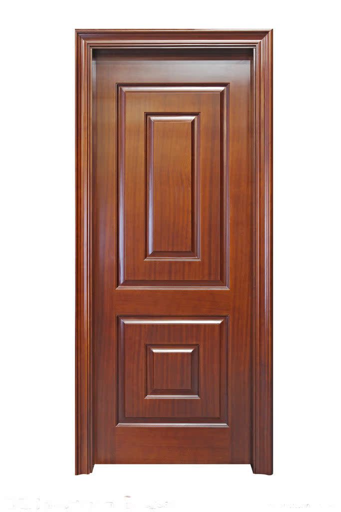 厂家销售 高档黑胡桃实木门 纯实木门 图片