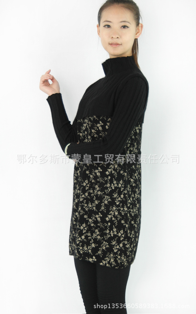 【<em>鄂尔多斯</em>厂家供应 高档羊绒<em>毛衣</em> 保暖女式羊