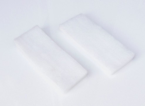 【(多贝洁)双面玻璃擦窗器配件清洁片棉垫百洁