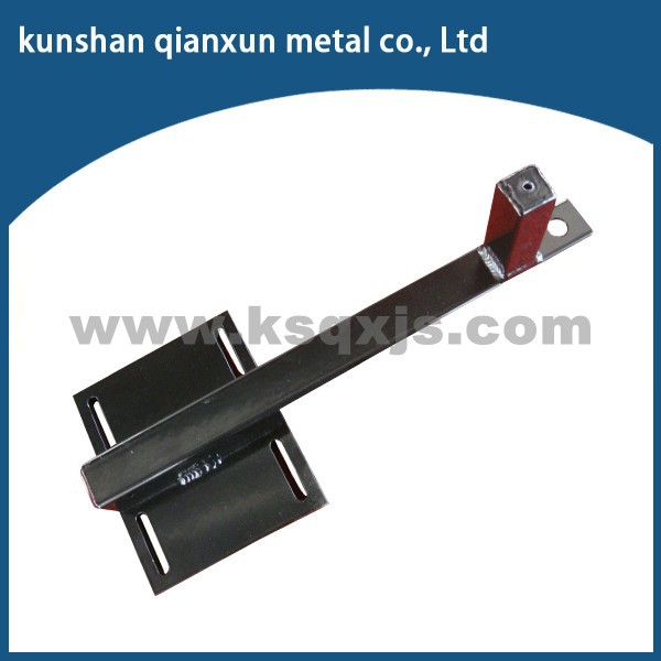 小推车零部件，黑色阳极氧化，来图定制加工