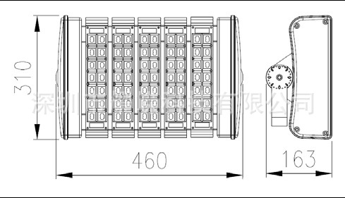 模组隧道灯规格书