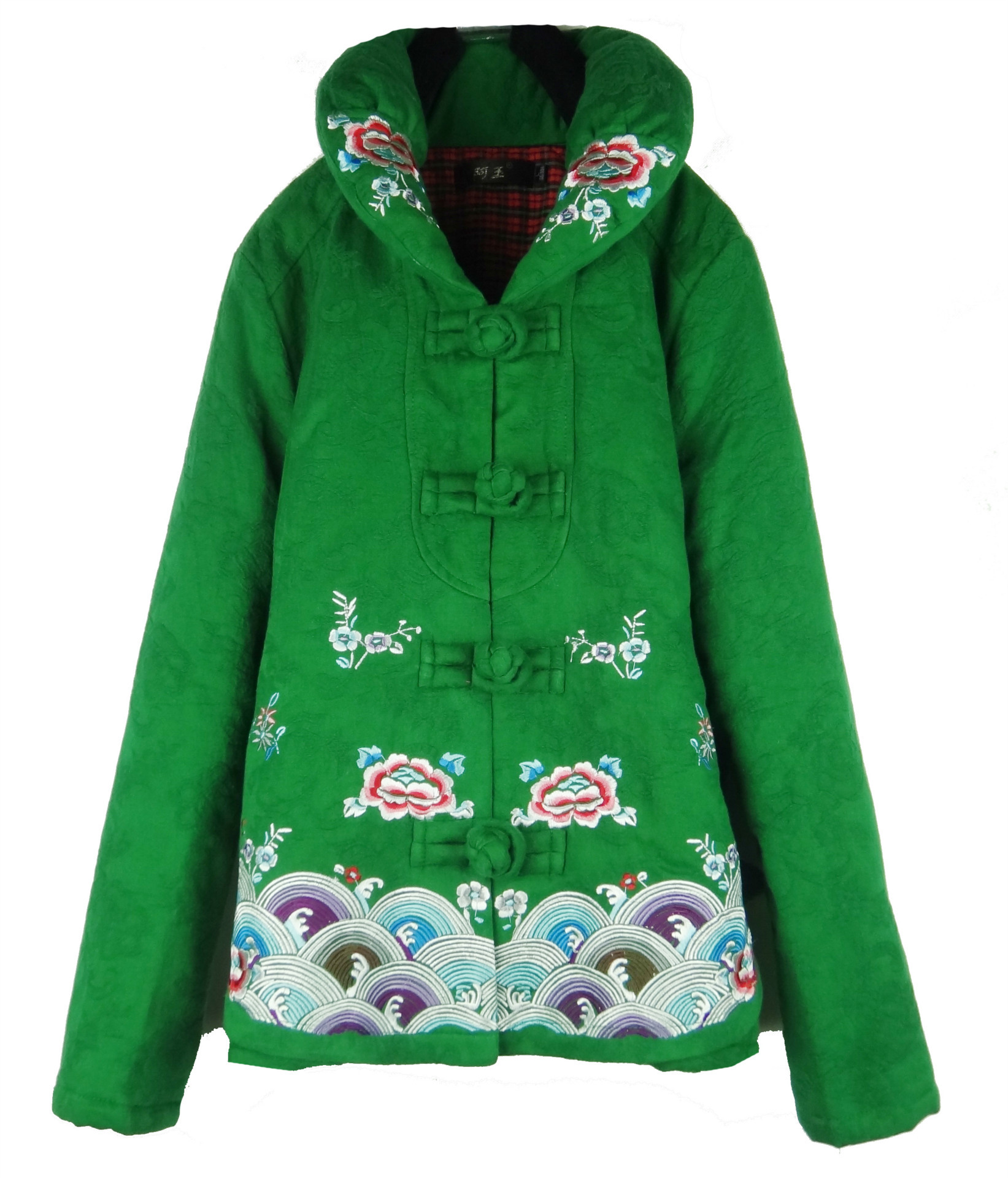 批发采购中老年女装-复古中老年棉衣外套 中老