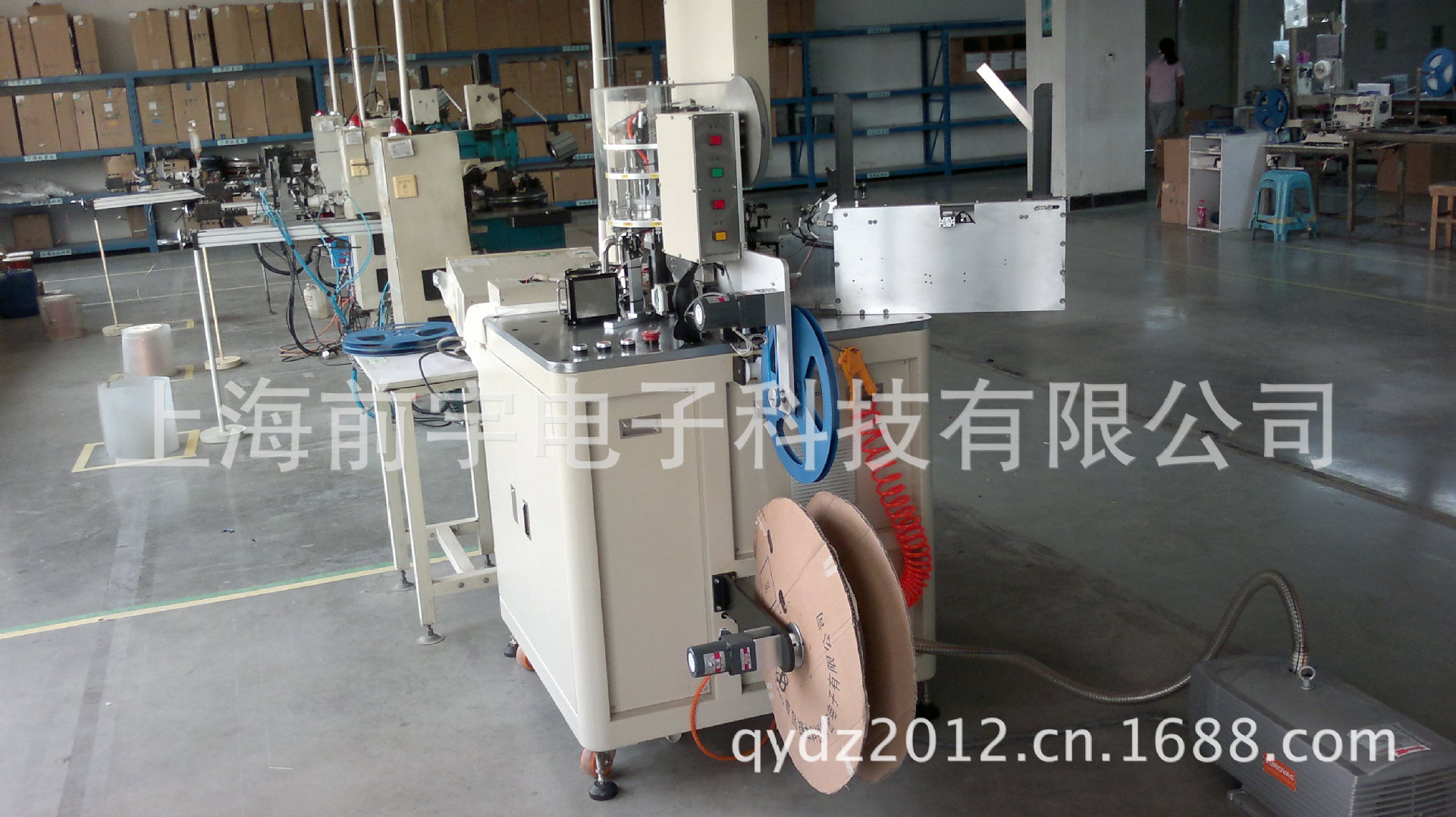 子产品制造设备-12工位电感测试包装一贯机--