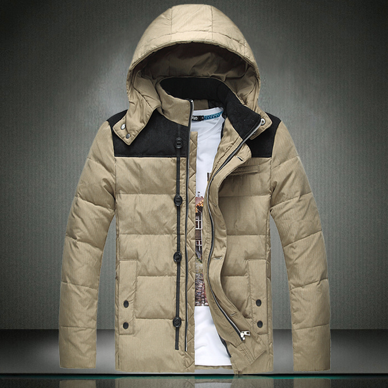 新款羽绒服男士韩版防寒服时尚<em>潮流男装外套</em>冬