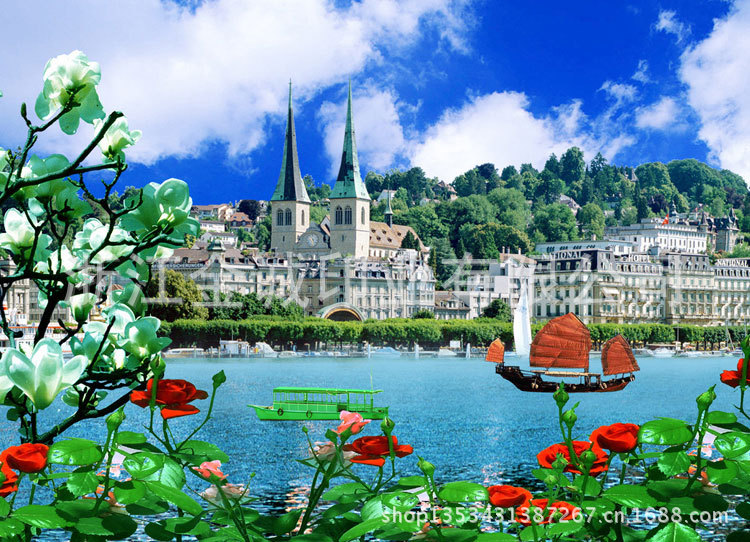 【高清3D立体光栅画厂价定做 PET3维光栅立