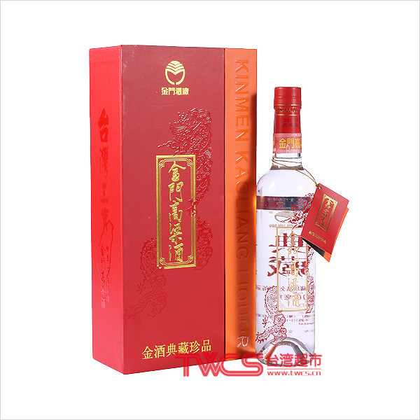 【典藏金门高粱酒56°红金龙酒 500ml 批发加盟 台湾进口正品】价格