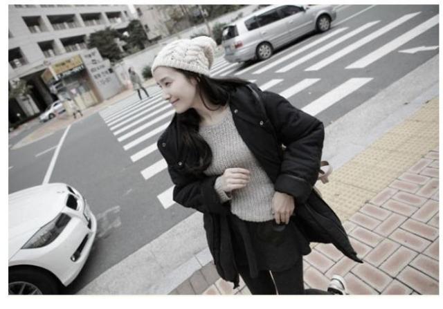 D813 仿皮真口袋大百褶 (10)