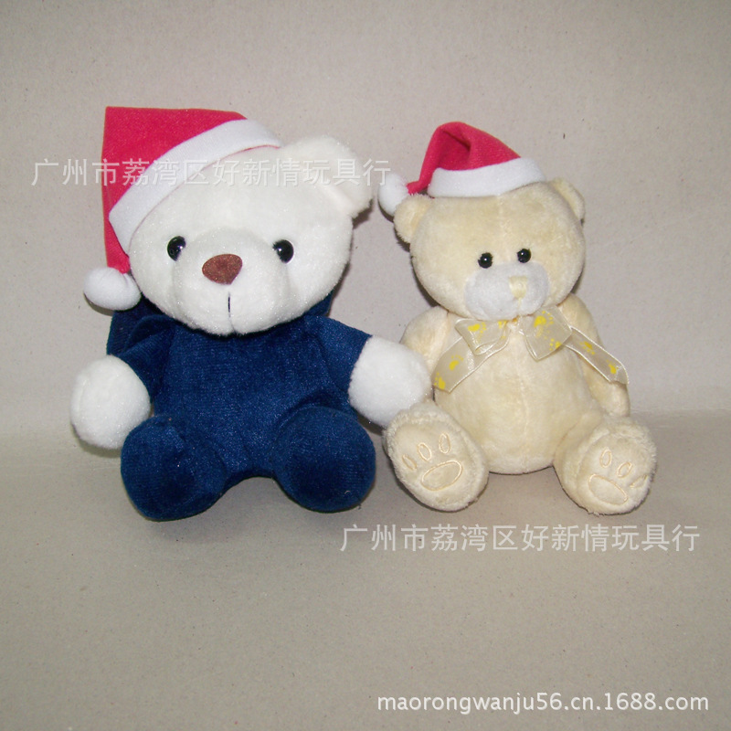 帶圣誕帽熊 (6)