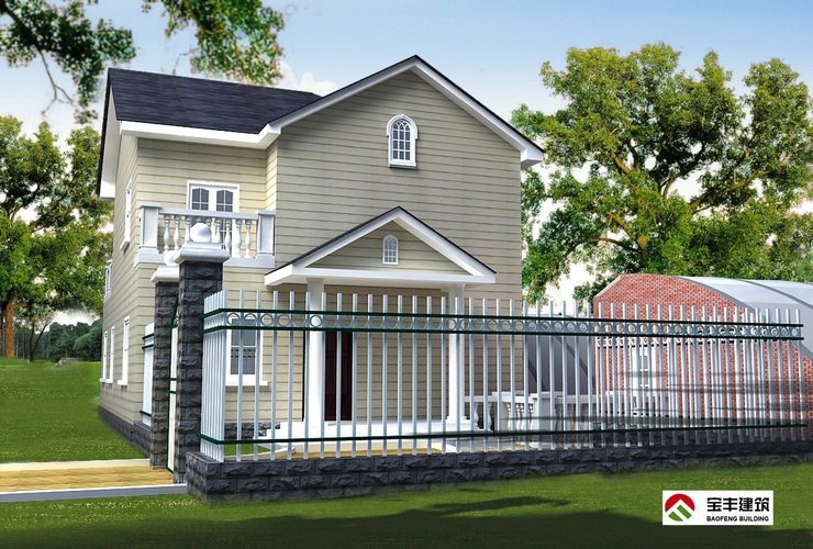 活动房-定型农村轻钢住宅 优质住宅 轻钢集成别