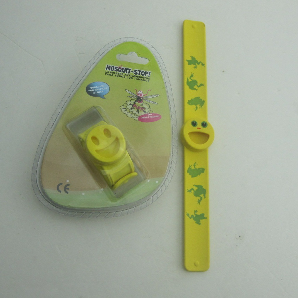 笑脸拍拍驱蚊手环