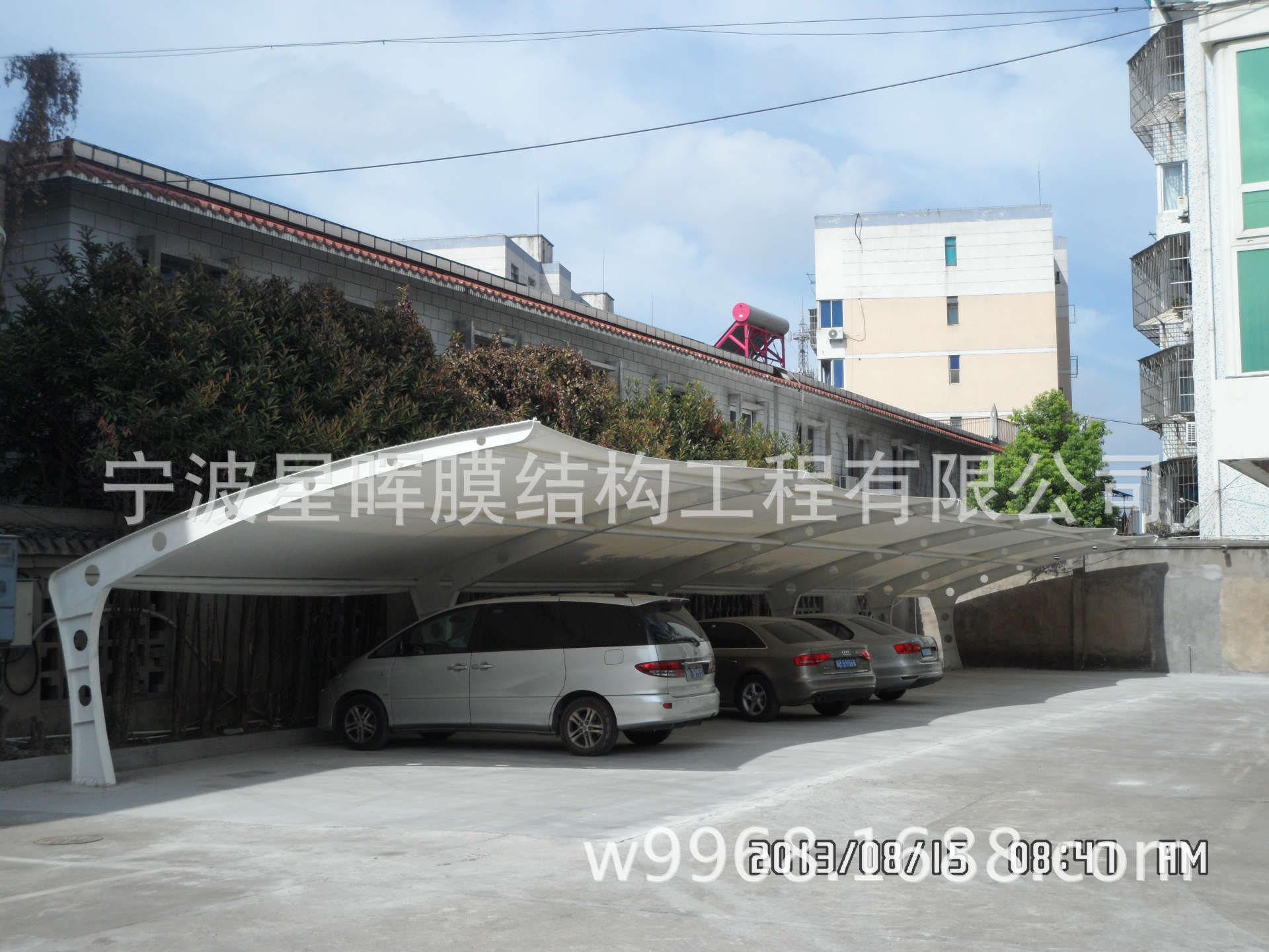 镇海围垦局车棚1