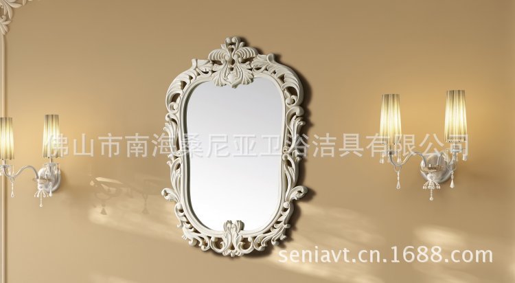 浴室柜厂家佛山桑尼亚卫浴实木浴室柜橡木浴室柜古典浴室柜s1307