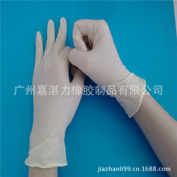 9寸净化光面乳胶手套 (12)