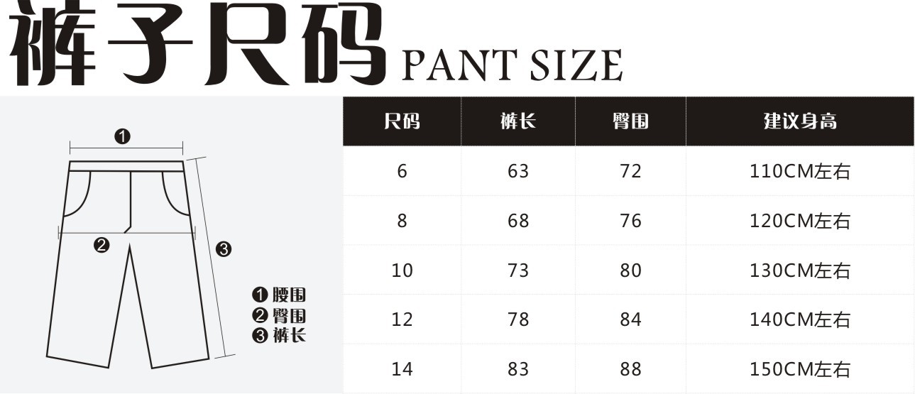 pant size