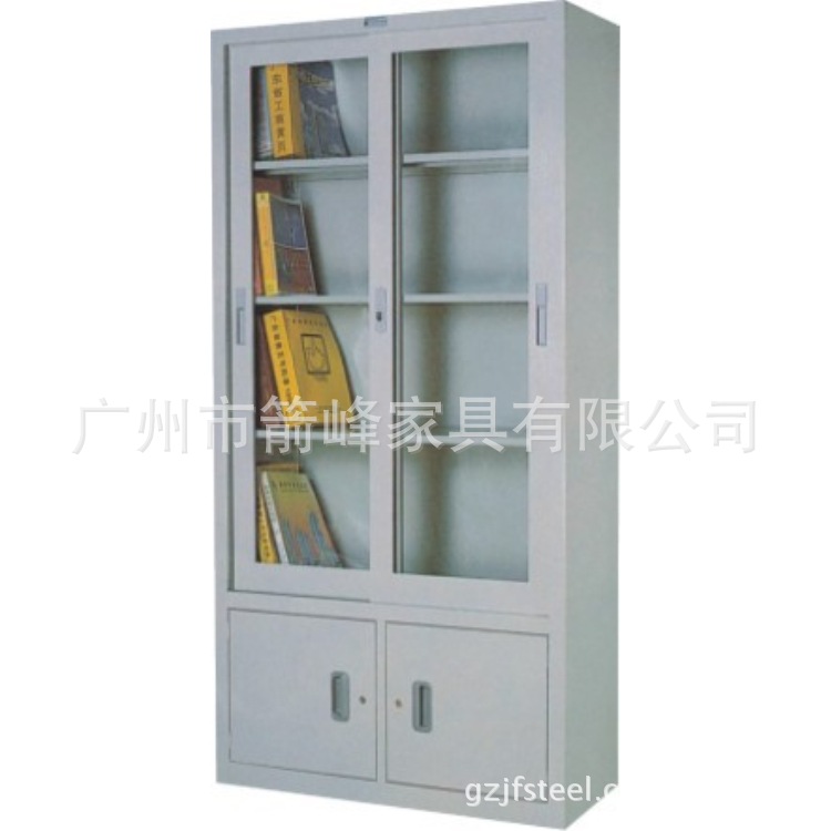 JF-808-小双门玻璃柜 440元