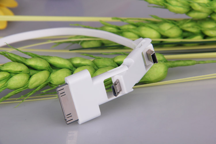 一拖三數據線 iphone4 三星三合一折疊式蘋果USB 線 v3 v8工廠,批發,進口,代購