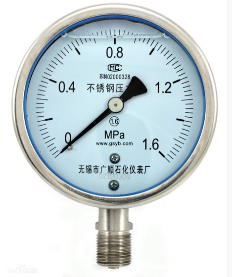 不锈钢压力表2
