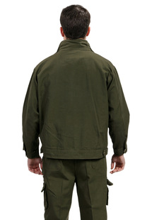 批发采购制服、工作服-精品高档新款纯棉军绿