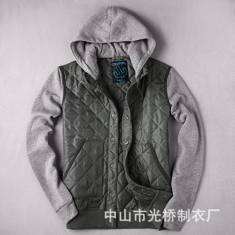 【厂家供应 韩版短款冬装<em>外套</em>男棉服<em>批发</em> <em>贴牌</em>
