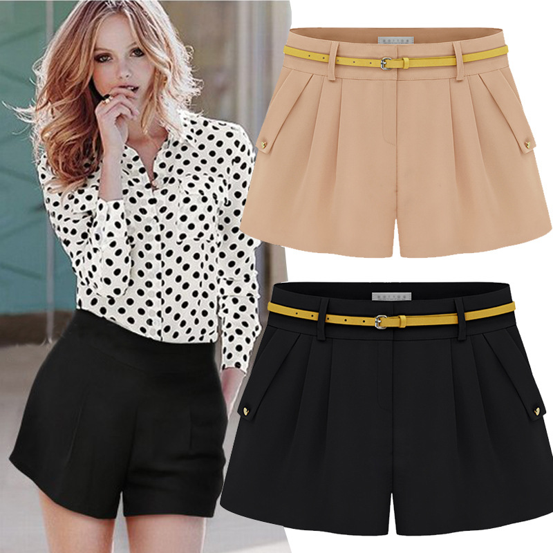 2013夏装新款撞糖果色休闲裤<em>超短裤女</em>裤子夏