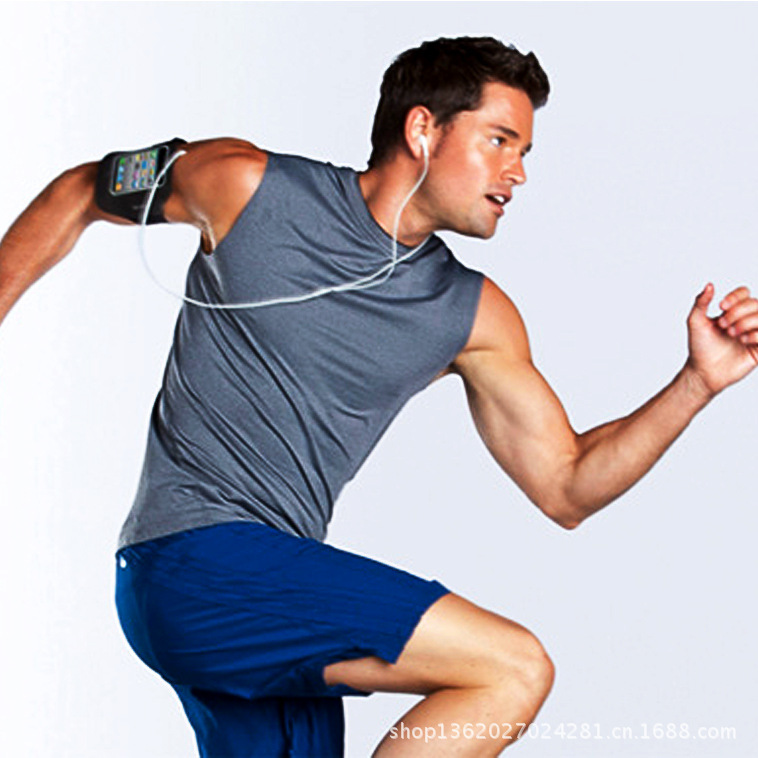 单孔臂带手机包