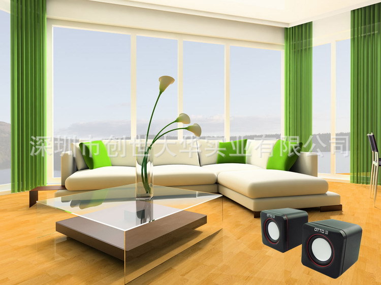 【笔记本电脑小音箱 USB音箱 Aux音频放大 厂