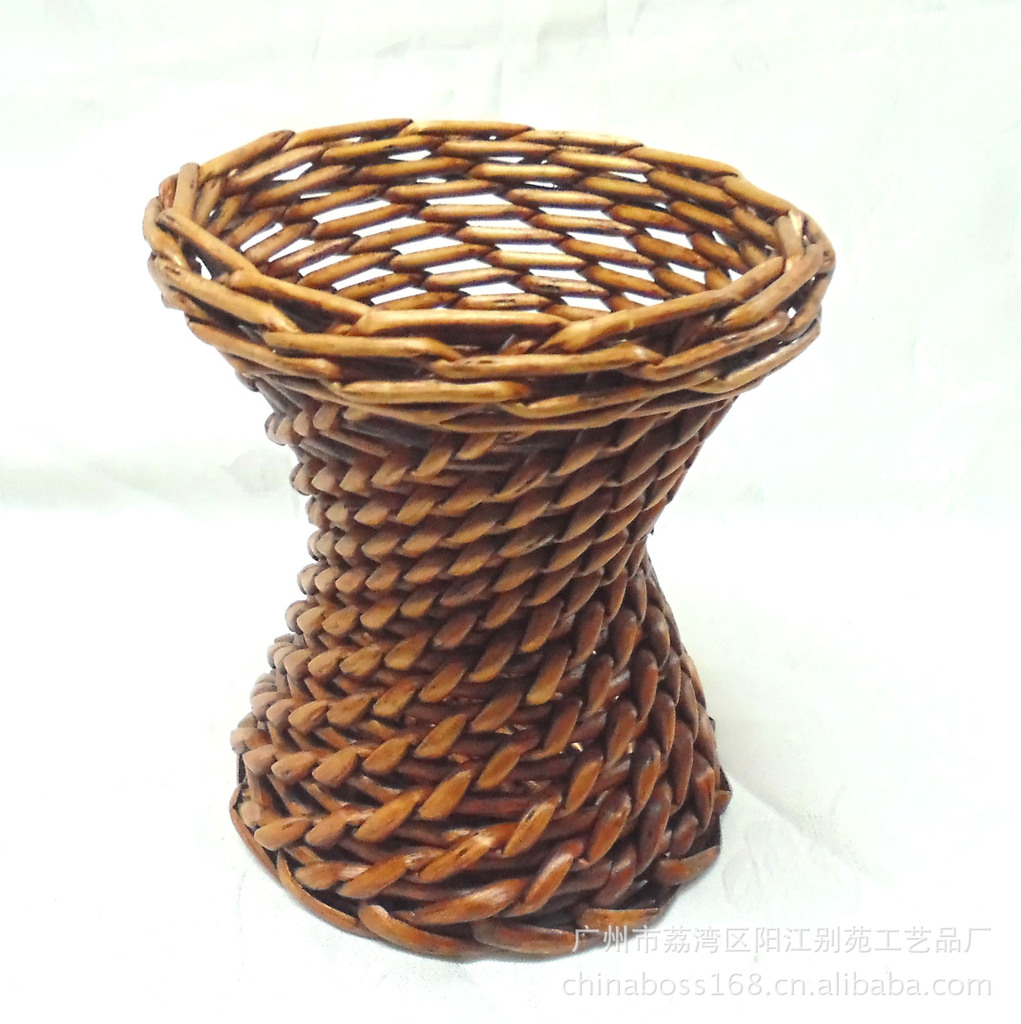 【大量v手工老柳手工下册藤编花器编织花瓶型pep单元三课件第四年级细腰图片