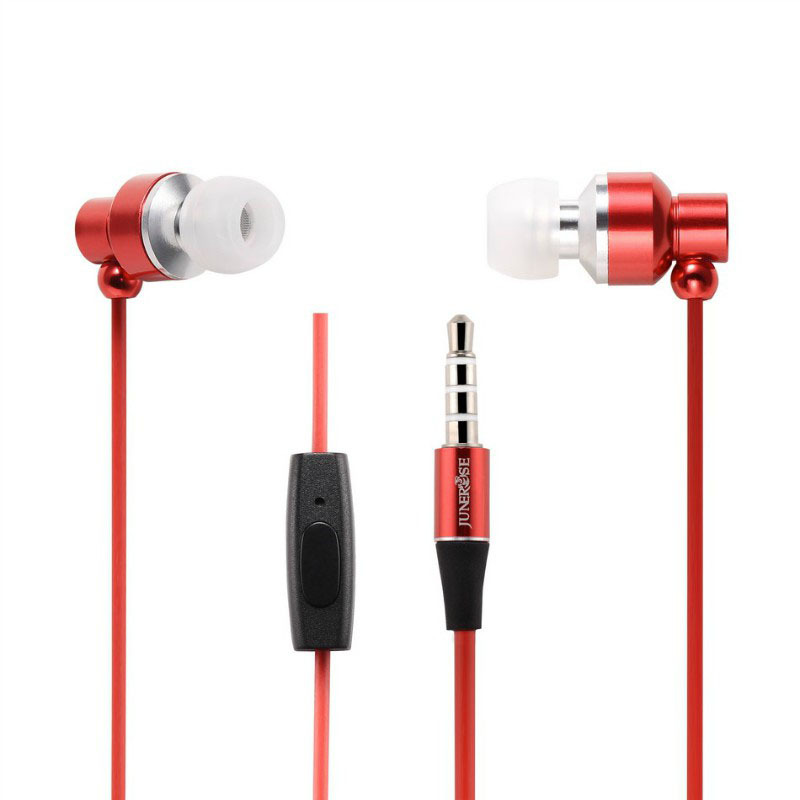 手机专用线控耳机-厂家供应六月玫瑰原装音质