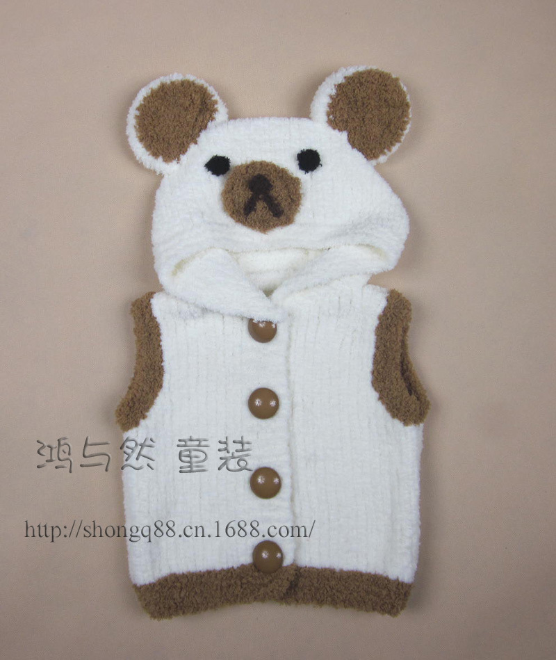 童<em>毛衣</em>-春季手工<em>编织</em>宝宝绒线 中小童秋装新款