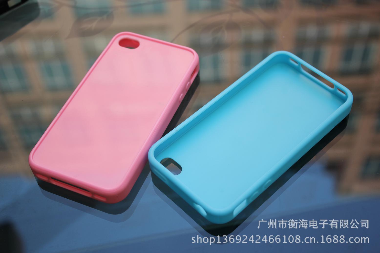 4S PC加TPU凹槽二合一素材